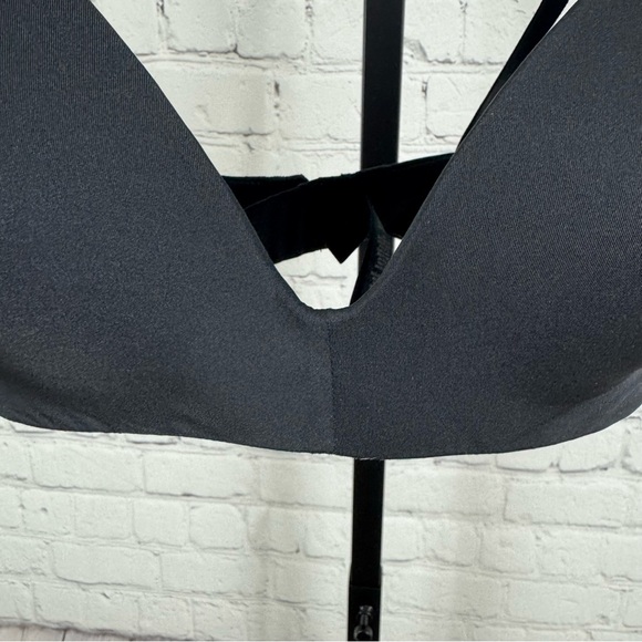 SKIMS T-Shirt Demi Bra Wireless Black Size 34D - Picture 2 of 6